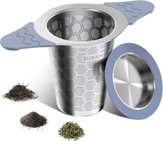 Tea Infuser for Loose Leaf Tea,Stainless Steel Tea Infuser with Heat Proof Silicone Handles