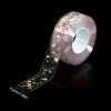 2 Rolls Floral Waterproof Seam Tape â€“ Decorative Pink Flower Design for Sink, Toilet & Stove Edge Sealing (118.11 Inch/Roll)
