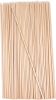 12" Natural Bamboo Wooden Skewers the diameter is 4mm (100 PCS) for BBQ, Fruit, Cocktail, Kabob, Chocolate  Fountain, Appetiser, Grilling
