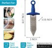 Handheld Cheese Grater | Cheese Grater Durable Rust-Proof Metal Sword-Shaped, For Cheese, Chocolate, Spices and More