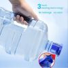 Commercial Grade Water Jug Replacement Caps - 3-Piece Set for Standard 55mm Bottles (Fits 3 & 5 Gallon Containers)
