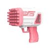 1pc, Bubble Gun, Electric Automatic Soap Rocket Bubble Machine, Portable Outdoor Party Gifts, Wedding Party Supplies, LED Light Blower Playthings