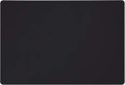 Silicone Mats for Kitchen Counter, Large Silicone Countertop Protector 25" by 17", Nonskid Heat Resistant Desk Saver Pad, Multipurpose Mat, Placemat (Color: BLACK)