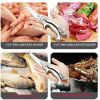 "Heavy-Duty Detachable Kitchen Shears - German Stainless Steel Multi-Purpose Scissors for Meat/Fish/Fruits"